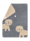 Mila lion baby blanket